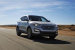 2014 Hyundai Santa Fe Sport in Moonstone Silver - Driving Front Right View